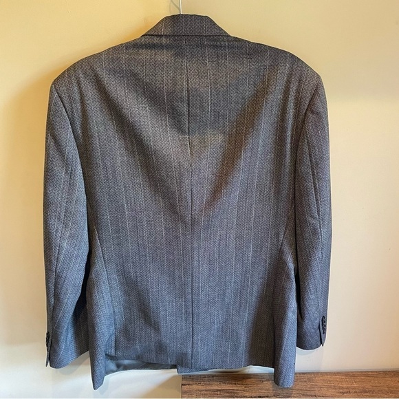 CHRISTIAN DIOR MONSIEUR PARIS/NY MEN'S PURE VIRGIN WOOL LUXURY CLASSIC BLAZER - Picture 3 of 9